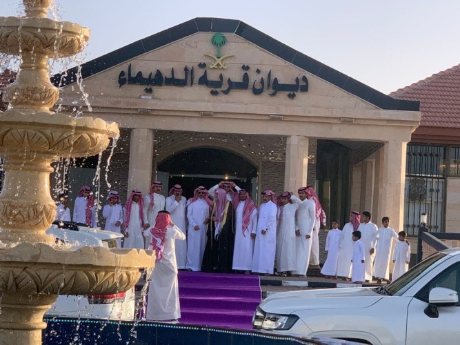 “أحد أبرز الدوواين الشهيرة على طريق حائل – المدينة” .. ديوان “الدهيماء” أسسه أبناء المرحوم “هديبان البراك” لإستضافة الزوار والمسافرين وسالكي الطريق