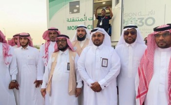 رئيس مركز العالية يدشن برنامج (جمعية رواد للعيادات المتنقلة بحديقة العالية) رئيس مركز العالية يدشن برنامج (جمعية رواد للعيادات المتنقلة بحديقة العالية)