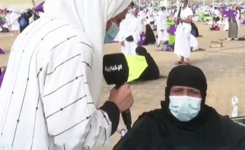 تفيض مشاعرها فرحا لأدائها مناسك الحج .. بالفيديو: حاجة.. الحمد لله إني بنت السعودية وشعبنا أحسن شعب