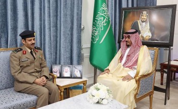 سمو نائب أمير نجران يستقبل مدير إدارة الدفاع المدني بالمنطقة سمو نائب أمير نجران يستقبل مدير إدارة الدفاع المدني بالمنطقة