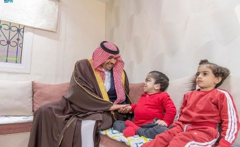 سموُّ الأمير فيصل بن خالد بن سلطان يوجِّه باستكمال علاج شقيقين وتقديم الرعاية الصحية لهما سموُّ الأمير فيصل بن خالد بن سلطان يوجِّه باستكمال علاج شقيقين وتقديم الرعاية الصحية لهما