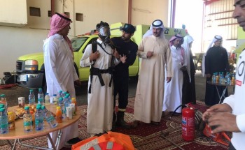 مدني الحليفة السفلى ينفذ معرض وفعاليات “اليوم العالمي للدفاع المدني”