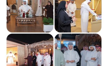 سمو محافظ الأحساء يزور مهرجان “طرفة بن العبد”