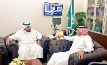 محافظ صامطة “زعلة” يستقبل مدير مكتب التعليم بالمحافظة