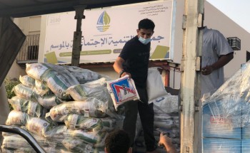 بر جازان .. انتهاء توزيع 300 سلة غذائية على المستفيدين بر جازان .. انتهاء توزيع 300 سلة غذائية على المستفيدين