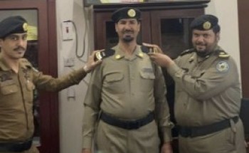 قائد امن طريق حائل  – المدينة  يقلد فرحان الحربي رتبته الجديدة “وصحيفة الشمال” تبارك له