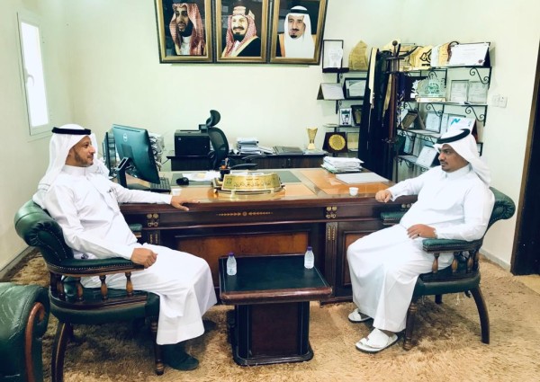 رئيس بلدية صامطة يستقبل مدير إدارة المساجد بالمحافظة