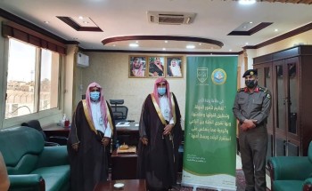 الأمر بالمعروف تعرض محتوى حملة (ربِّ اجعل هذا البلد آمناً) في شرطة المجمعة الأمر بالمعروف تعرض محتوى حملة (ربِّ اجعل هذا البلد آمناً) في شرطة المجمعة