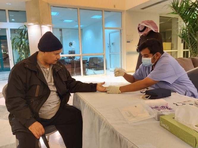 صحة الرياض تطلق حملة امش30 في مركز الملك سلمان الاجتماعي