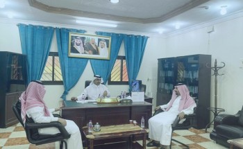 رئيس مركز عمود يلتقي رئيس مركز وادي الحياة بـ عسير رئيس مركز عمود يلتقي رئيس مركز وادي الحياة بـ عسير