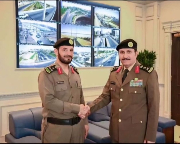 ترقية سعيد القرني إلى رتبة عميد