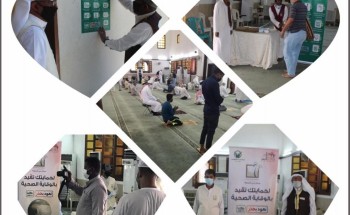 مبادرة مركز حي النزهة في الكشف عن درجة الحرارة للمصلين وإعطائهم الكمامات و تعقيمهم مبادرة مركز حي النزهة في الكشف عن درجة الحرارة للمصلين وإعطائهم الكمامات و تعقيمهم