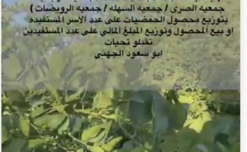 بالفيديو: مواطن يتبرع بكافة منتجات مزرعته  من الحمضيات على الجمعيات الخيرية والأسر المستفيدة في تبوك