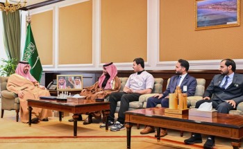 نائب أمير تبوك يستقبل الفائز بالميدالية الذهبية بمعرض MTE للابتكارات والاختراعات التقنية نائب أمير تبوك يستقبل الفائز بالميدالية الذهبية بمعرض MTE للابتكارات والاختراعات التقنية