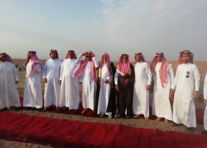 أهالي شقران الاصفر جنوب حائل  يحتفلون بعيد الفطر المبارك