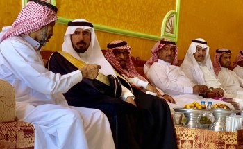محافظ الحائط ينقل تعازي أمير منطقة حائل لرئيس مركز بدع بن خلف